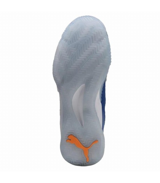 Zapatillas Puma Momo Gonzalez Nova Elite Azul Naranja 2