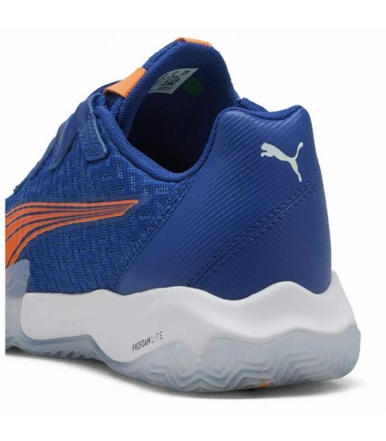 Chinelos Puma Momo Gonzalez Nova Elite Azul Laranja 5