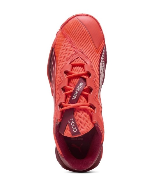 Pantofole Puma Nova Elite Bordeaux e bianco in vendita 5