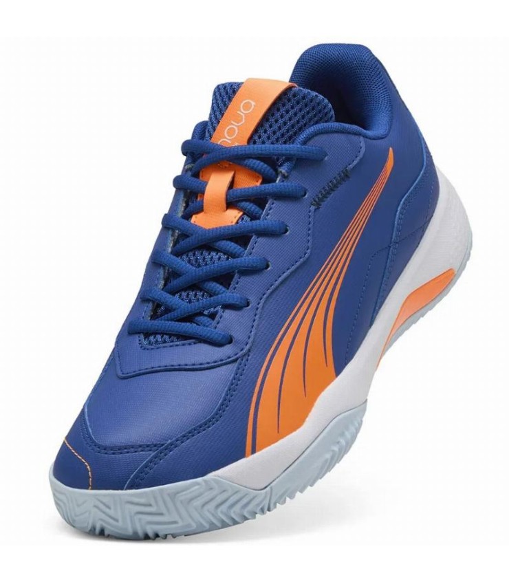 Pantoufles Puma Nova Smash Blue Orange dans l'offre la moins chère 4