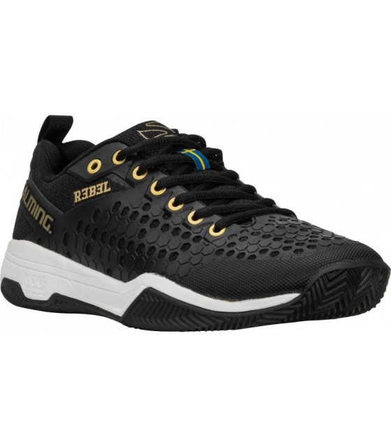Sapatos de salming BBBY Ouro branco preto em oferta. 3