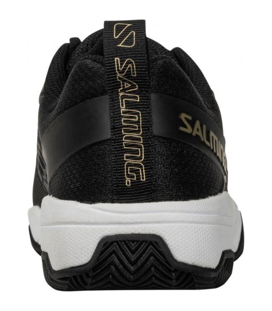 Zapatillas Salming Rebel Negro Blanco Dorado en Oferta. 5