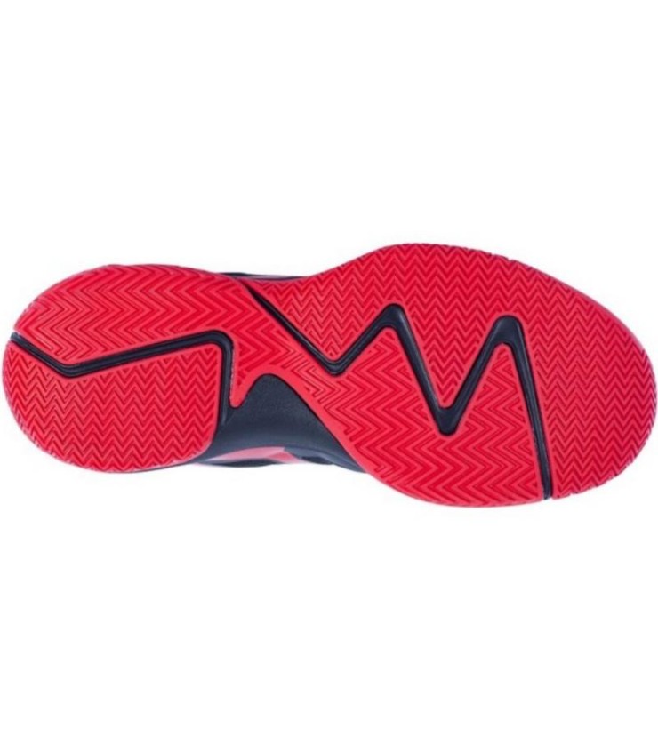 Zapatillas Softee Rotatory Negro Rojo  2