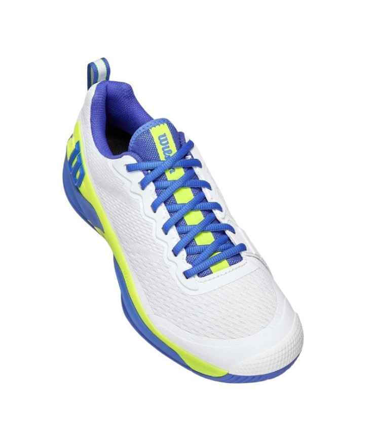 Zapatillas Wilson Rush Pro 4.5 Blanco Azul Amparo en oferta. 4
