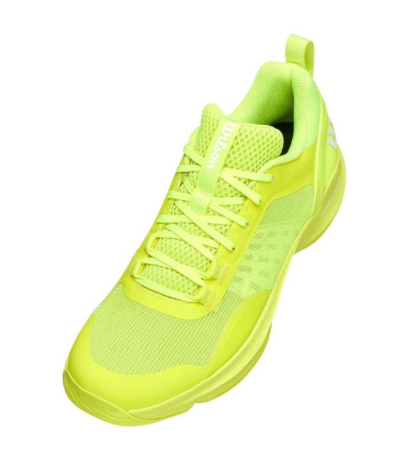 Wilson Hurakn Pro V2 Hausschuhe Gelbweiß-Fluor 4