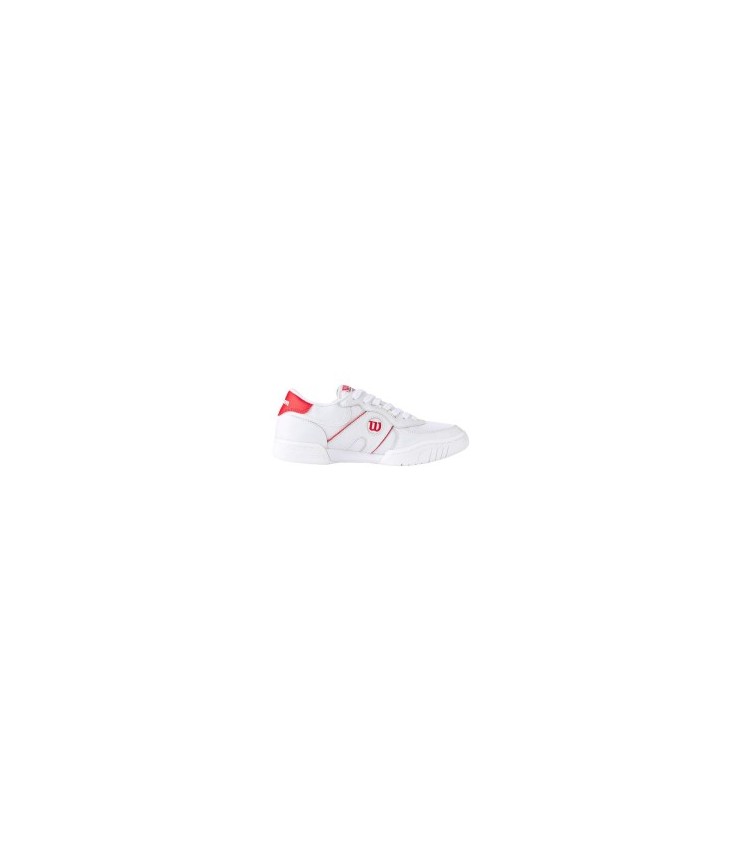 Wilson Pro-Mitarbeiter-Schuhe 87 White Mesh Red Angebot + Günstig 5
