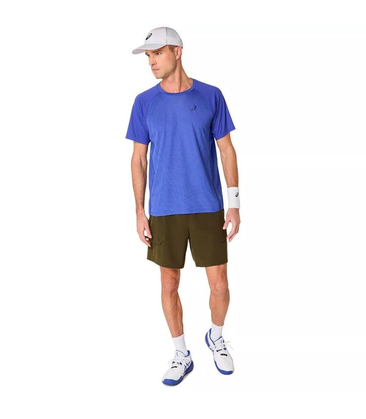 Blaues Asics Match T-Shirt