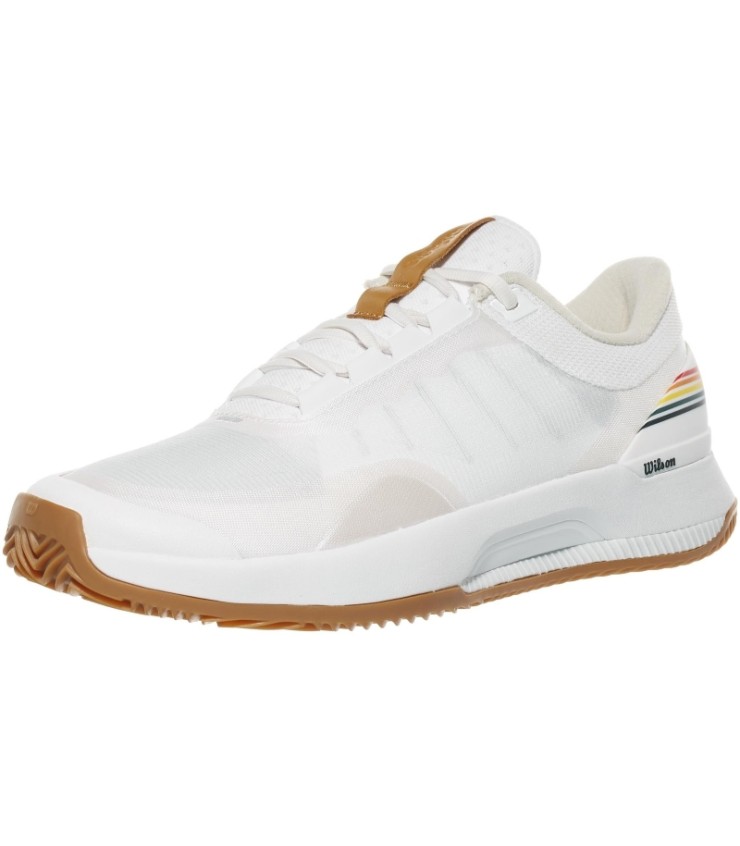 Zapatillas Wilson Intrigue Tour Clay Blanca Marrón Mujer  5