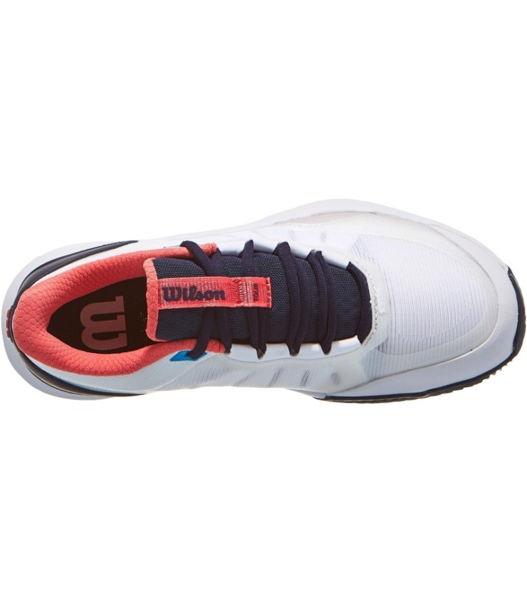 Hausschuhe Wilson Intrigue Tour Clay White Navy Woman-Angebot. 4