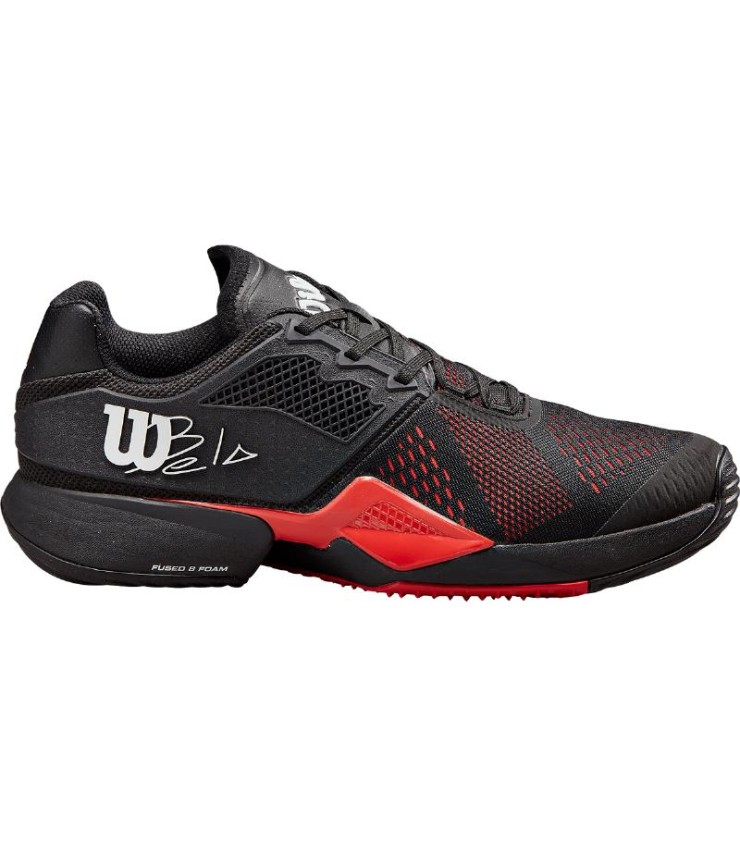 Pantoufles Wilson Bela Red Black Tour Offre 1