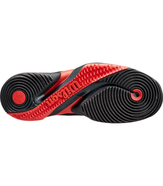 Zapatillas Wilson Bela Tour Negro Rojo en oferta 2