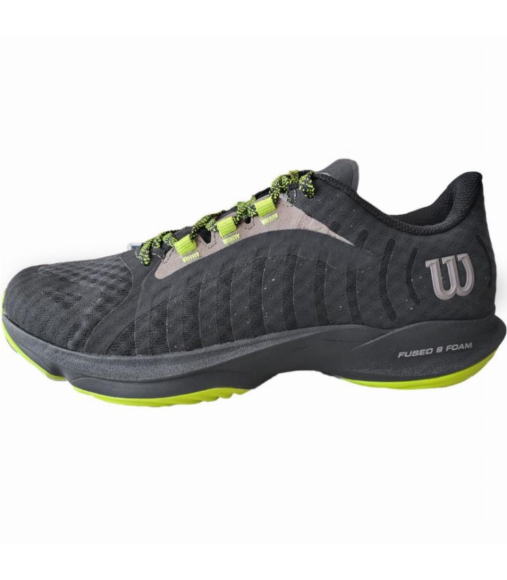 Zapatillas Wilson Hurakn Pro Negro Lima en oferta 3