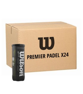 Carton 24 Tubi di 3 Palline Wilson Premier Padel 1
