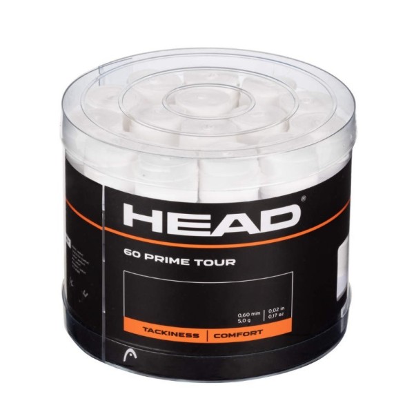 OVERGRIPS HEAD PRIME TOUR WHITE x60