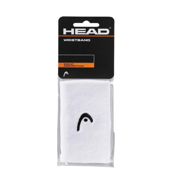 MUÑEQUERA  HEAD 5” BLANCA