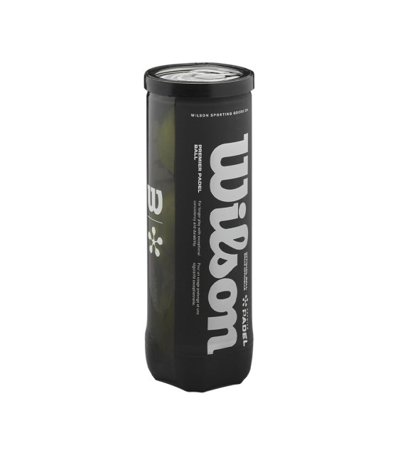 Tubo de 3 Bolas Wilson Premier Padel 2