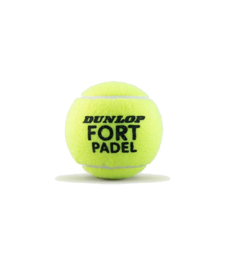 Tubo di 3 balles Dunlop Fort Padel 2