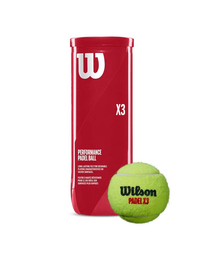 Carton 24 Tubi 3 Balles Wilson Padel X3 2