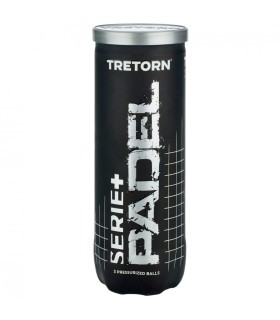 Tube de 3 balles Tretorn Serie+ Padel 1