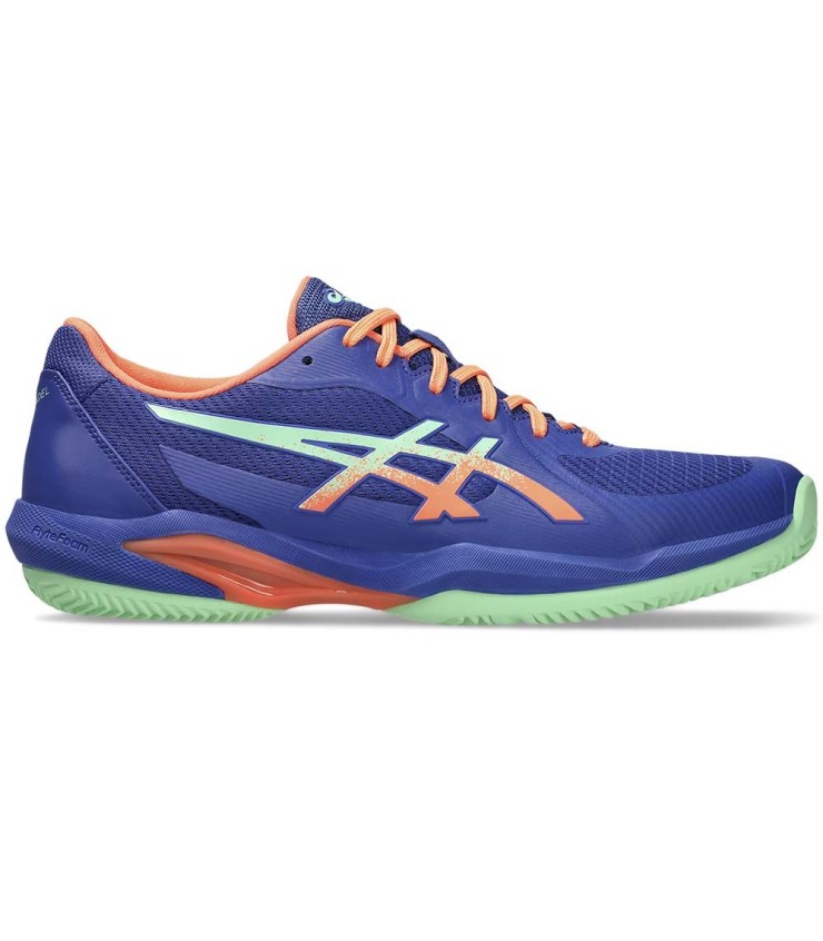 Sneakers Asics Solution Swift FF 2 Padel Blau / Grün / Orange 1