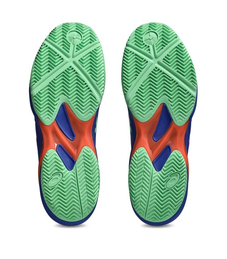 Sneakers Asics Solution Swift FF 2 Padel Blue / Green / Orange 3