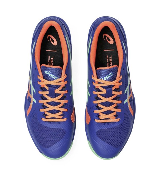 Solução de Asics Sapatilhas Swift FF 2 Padel Azul / Verde / Laranja 4