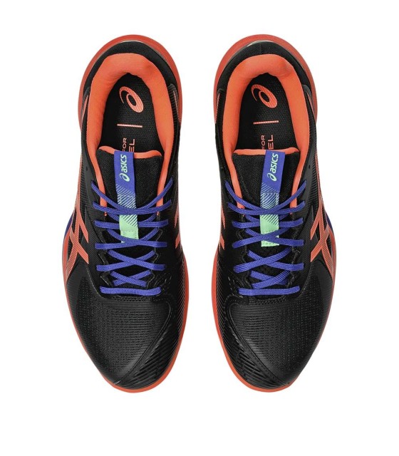 Sapatilhas Asics Gel Solution Speed FF 3 Padel Preto / Coral 4