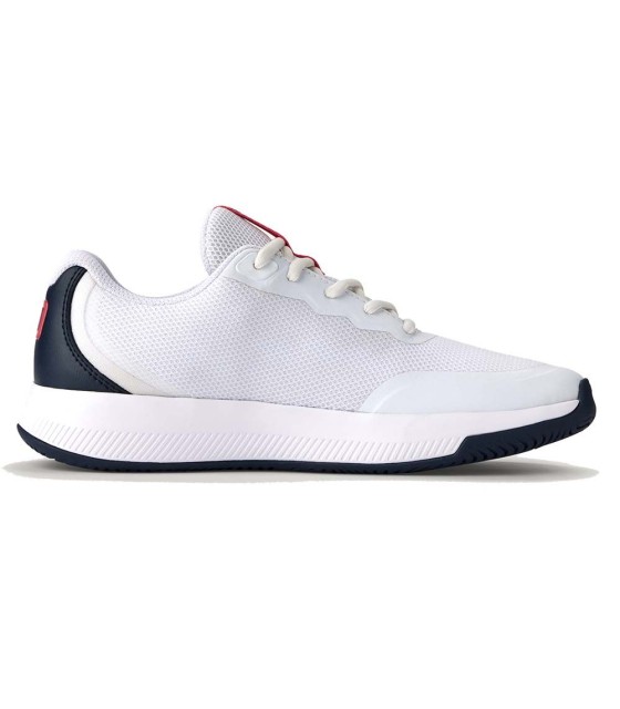 Wilson Intrigue Lite Pantoufles Femme Blanc / Navy Bleu 1