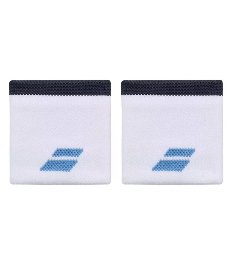 Polsini Babolat Logo Bianchi Blu x 2