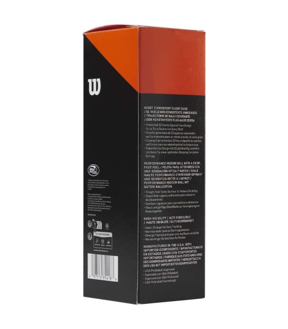 Pickleball Wilson Balls Tru 32 Intérieur X3 2