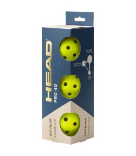 Pelotas Pickleball Head Pro 40 x3 1