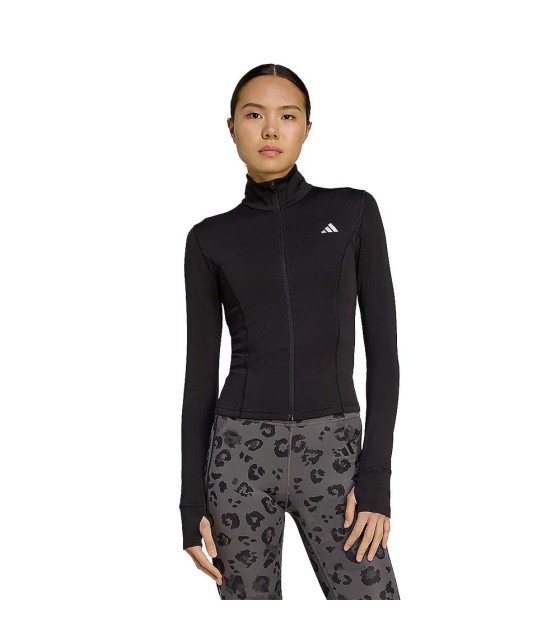 Jaqueta Zip Adidas Treinando Mulher Negra 2