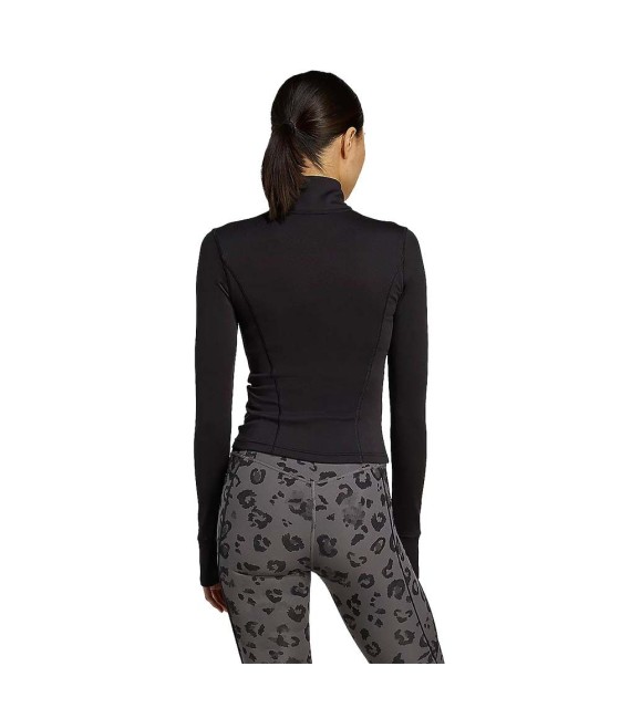 Jaqueta zíper adidas treinamento mulher negra 3