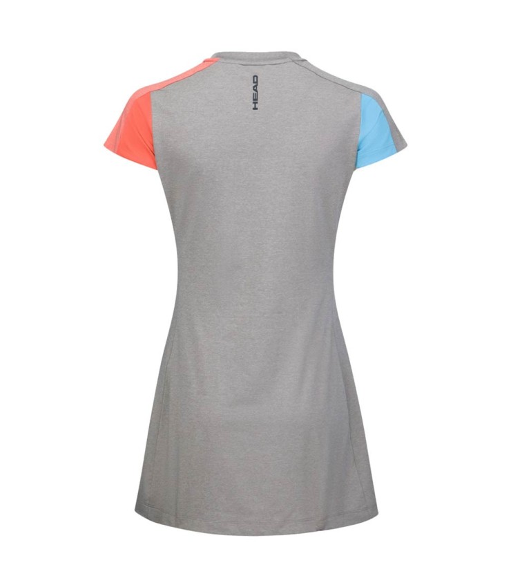 Vestido Head Padel Tech Femme Gris / Azul 2