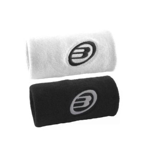 Muñequeras Bullpadel Blancas / Negras x 2 1