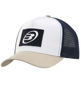 Bullpadel-Kappe BPG255 weiß / schwarz 1