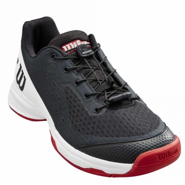 ZAPATILLAS WILSON RUSH PRO 4.0 QL JUNIOR BLACK