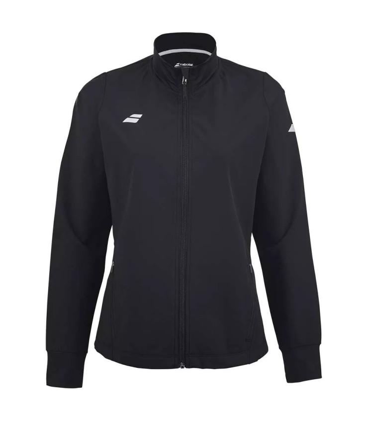 Casaco Preto com Fecho para Mulher Babolat Play | Ipontennis