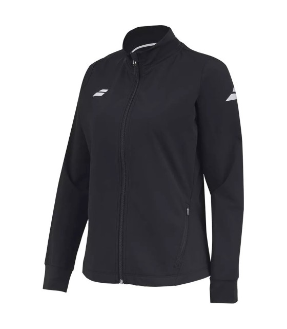 Veste Noire à Fermeture Éclair pour Femme Babolat Play | Ipontennis