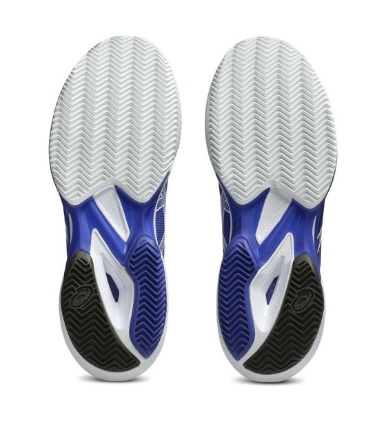 Asics Gel Solution Geschwindigkeit FF 3 Ton Blau / Weiße Schuhe 3