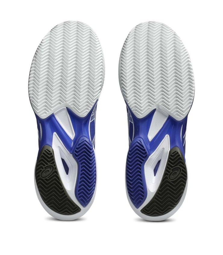 Asics Gel Solution Geschwindigkeit FF 3 Ton Blau / Weiße Hausschuhe 3