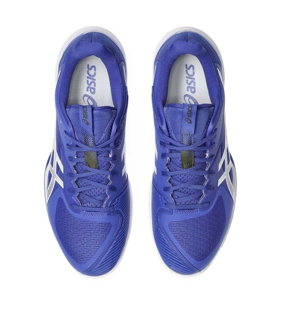 Asics Gel Solution Velocità FF 3 Clay Blue / Bianco Pantofole 4