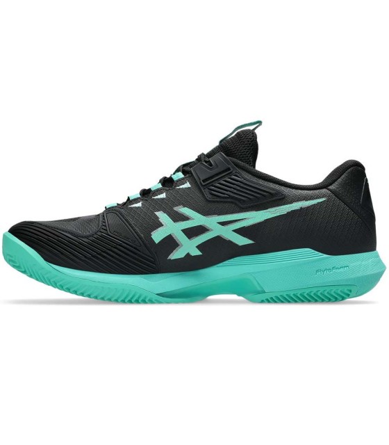 Asics Gel Solution Speed FF 4 Zapatillas Clay Negro / Verde 2