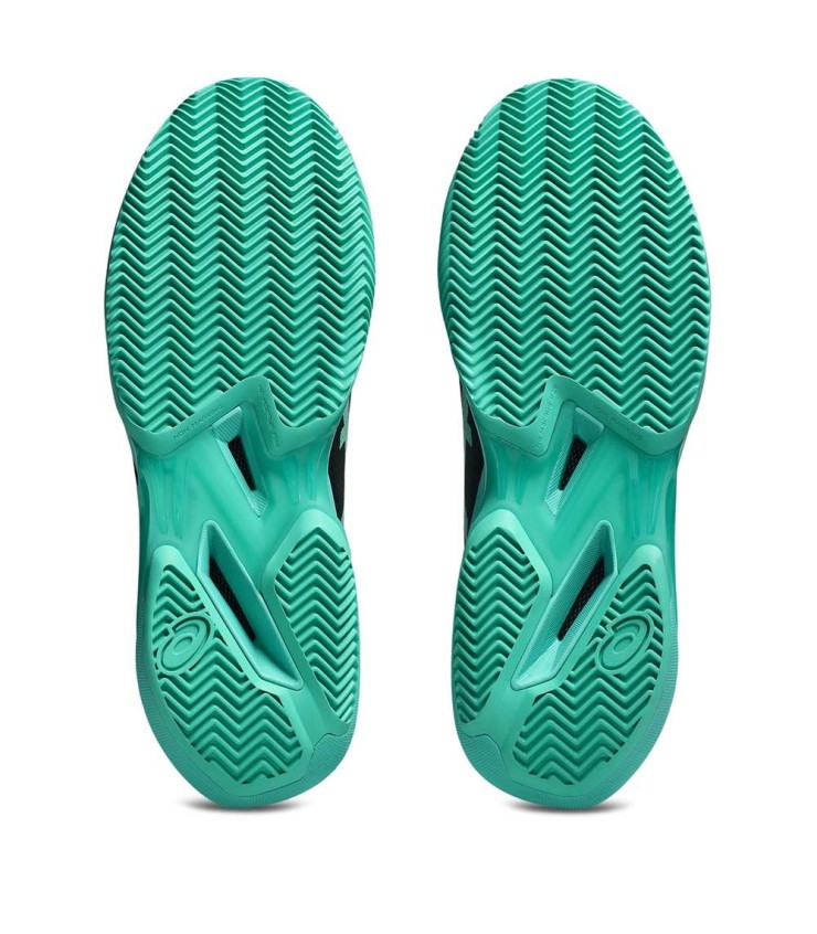 ASICS GEL SOLUTION SPEED FF 4 black / green clay shoes 3