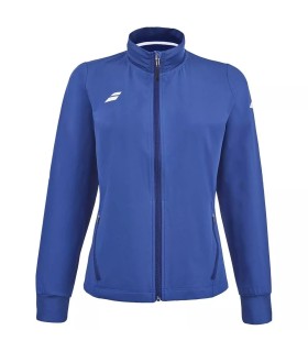 Babolat Play women's zip-up jacket in navy blue | Ipontennis