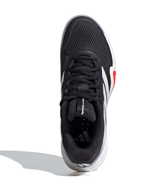 Adidas Barricade 14 Chaussures de tennis terrestres noires noires 2