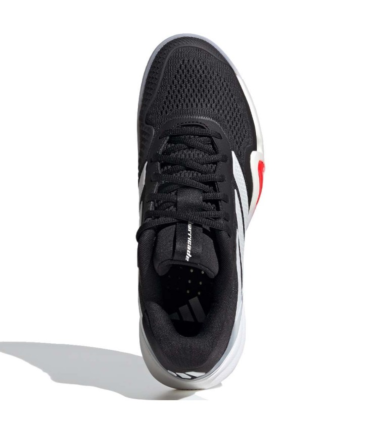 Adidas Barricade 14 Zapatillas de Tenis para Tierra Batida Negras 2