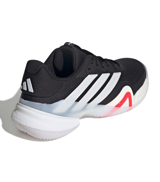 Adidas Barricade 14 sapatos de tênis de terra chicoteada preta 5
