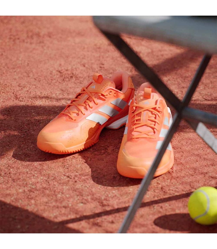 Adidas Adiquero Ubersonic 5 scarpe arancioni 4