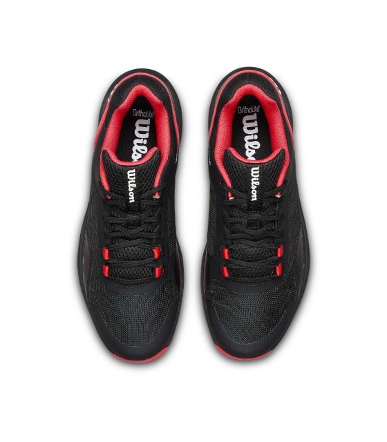 Wilson Hurakn Pro v2 Black / Red Paddle Chinelos 4